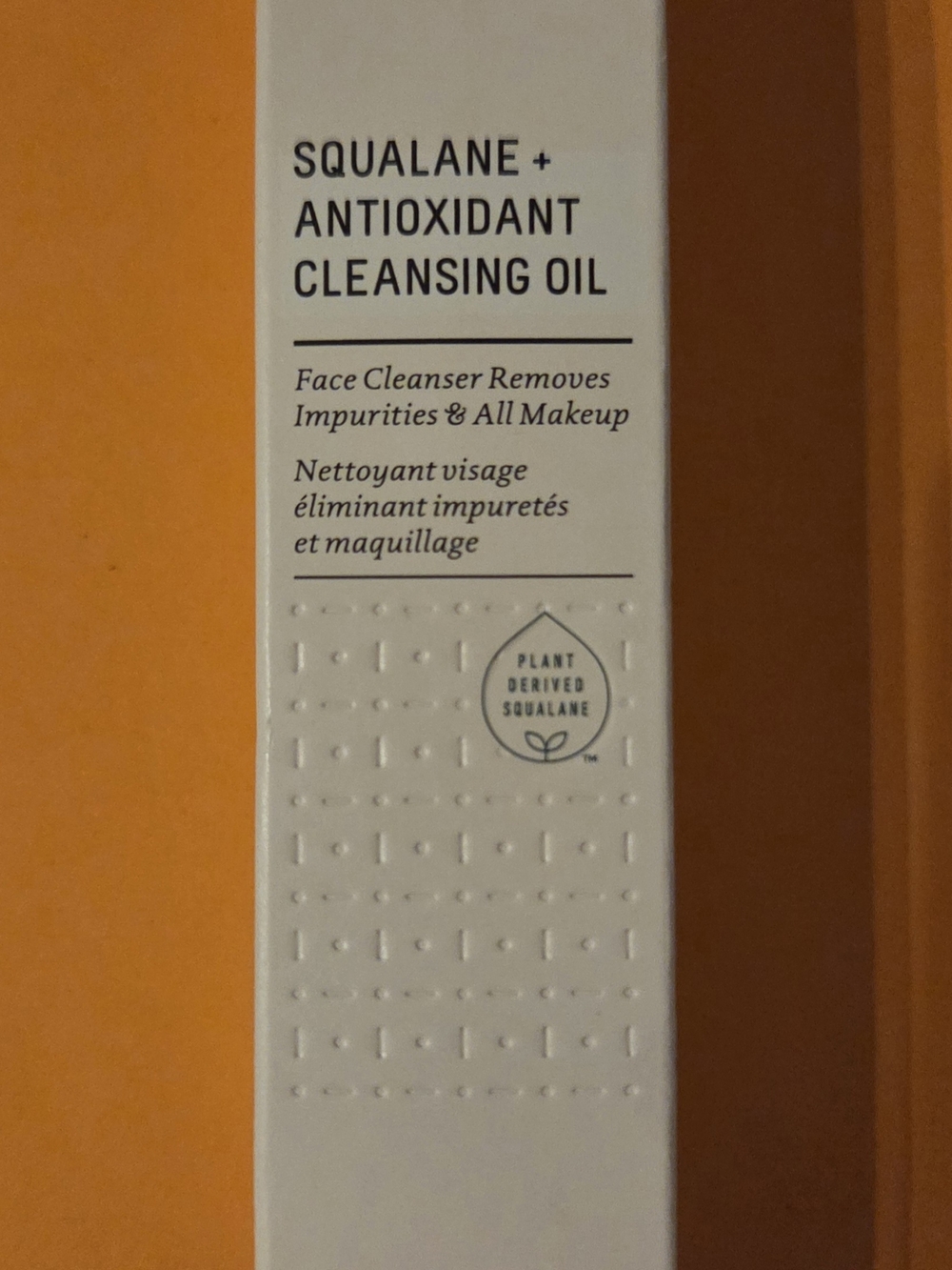 Biossance Squalane + Antioxidant Cleansing Oil